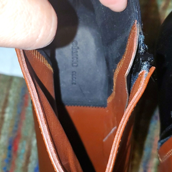 CELINE Black and Brown Wedge Boots - Picture 6 of 13